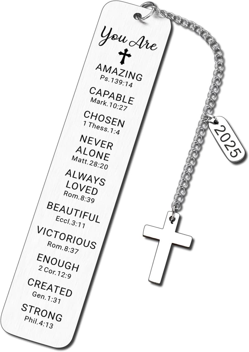First Communion Gift: Religious Bookmark for Teen Girls