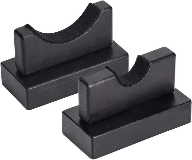 Baseball Bat Display Case Set - Sturdy Black Holders (2 PCS)
