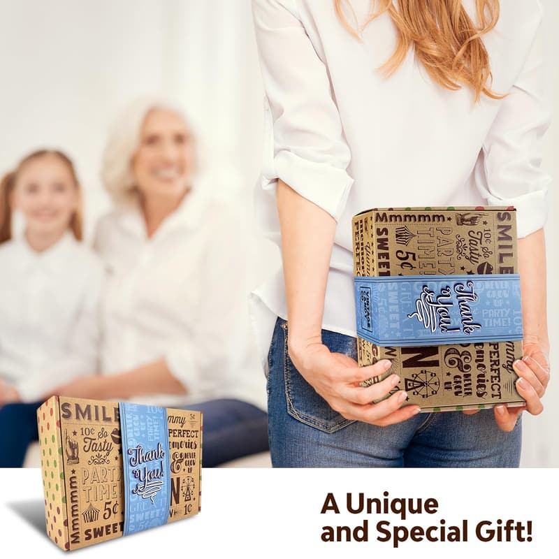 Thank You Gift Basket: Nostalgic Candy Assortment for All