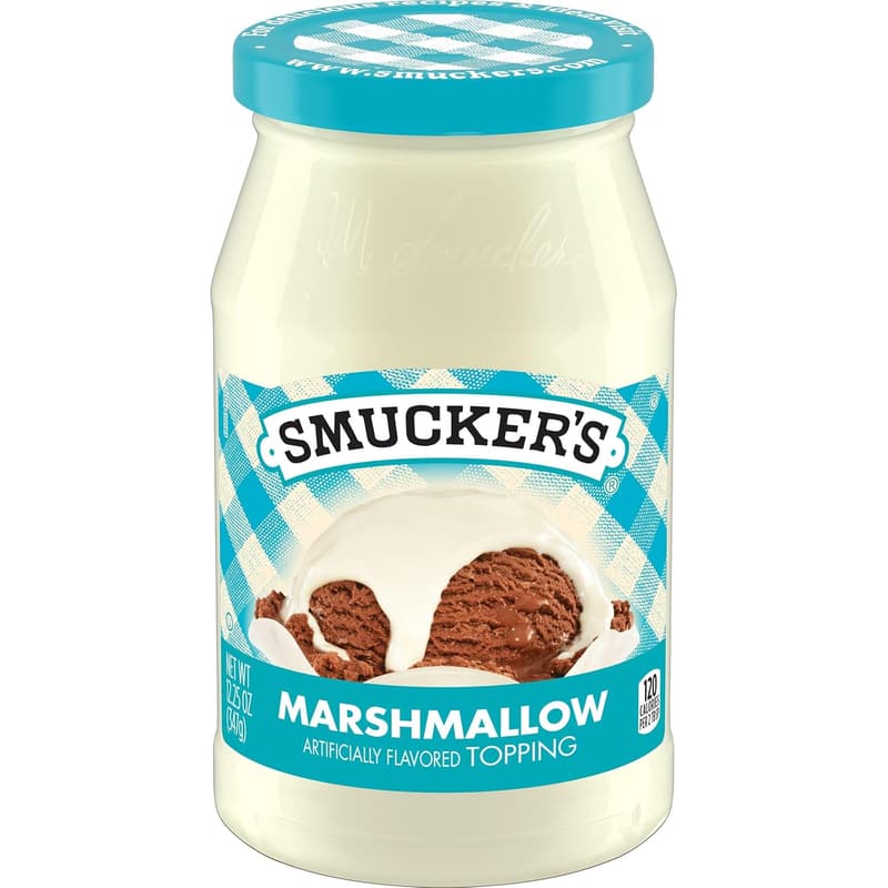 Marshmallow Flavored Topping, 12.25 oz, Pack of 6