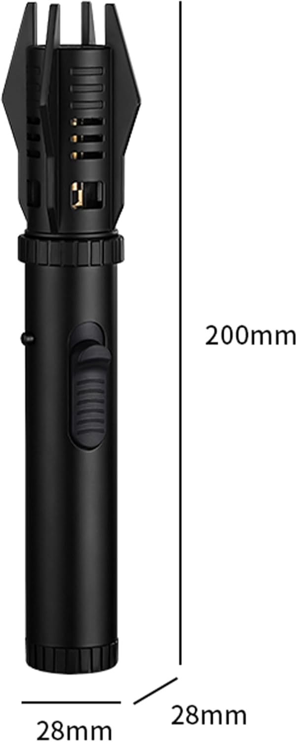 Adjustable Jet Flame Torch Lighter with Safety Lock for BBQ & Camping