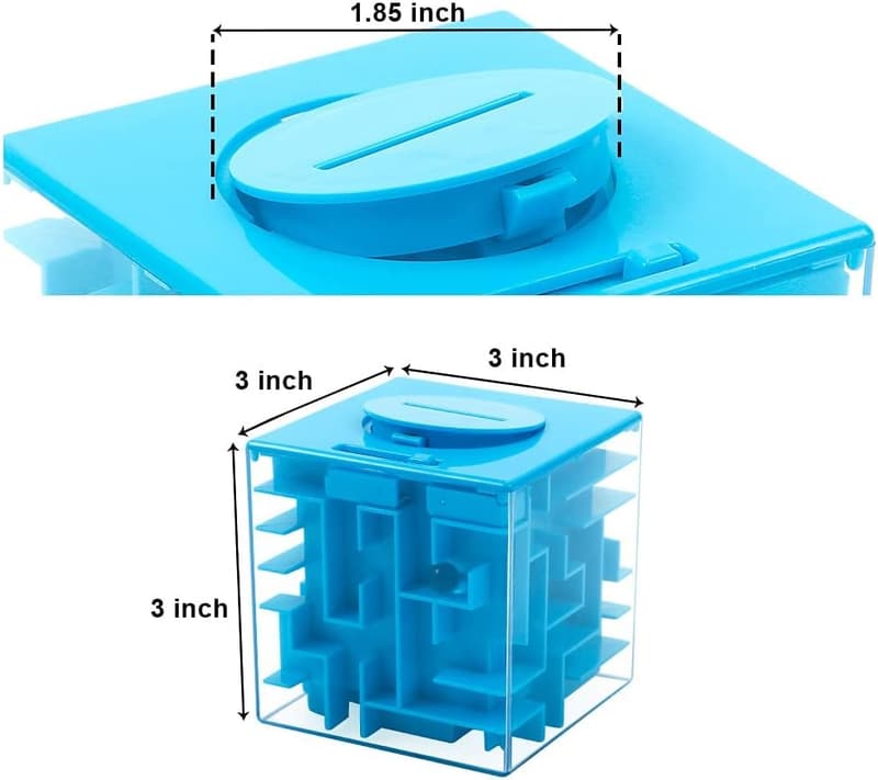 Money Maze Puzzle Gift Box for Kids and Adults (2 Pack)