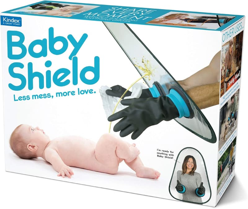 Hilarious Baby Shield Prank Gift Box for New Parents