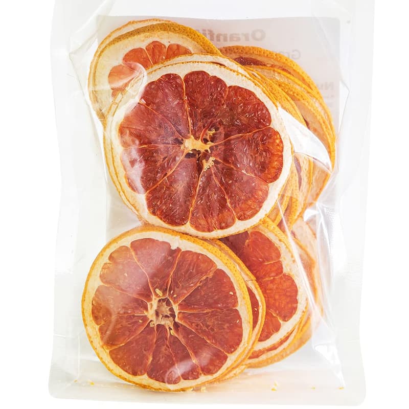 Natural Dried Grapefruit Slices for Cake Decoration & Cocktails - 3oz