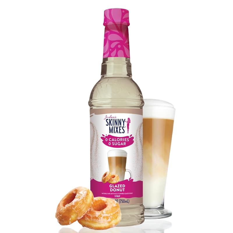 Glazed Donut Sugar-Free Coffee Syrup - Keto & Gluten-Free, 25.4 Fl Oz