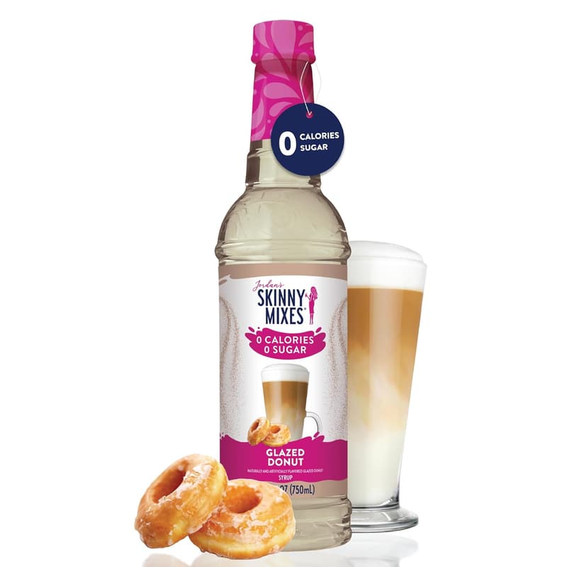 Glazed Donut Sugar-Free Coffee Syrup - Keto & Gluten-Free, 25.4 Fl Oz