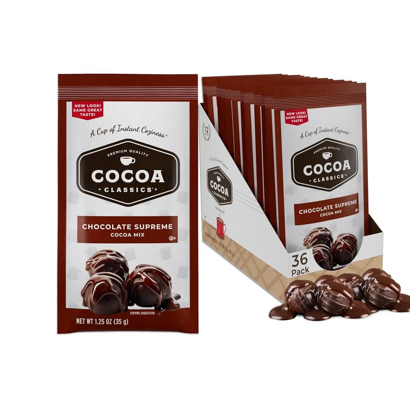 Cocoa Classics Hot Chocolate Mix - Gluten-Free, 36 Packets