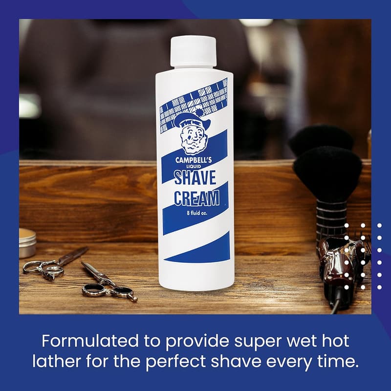 Barber's Liquid Shave Cream 8 oz