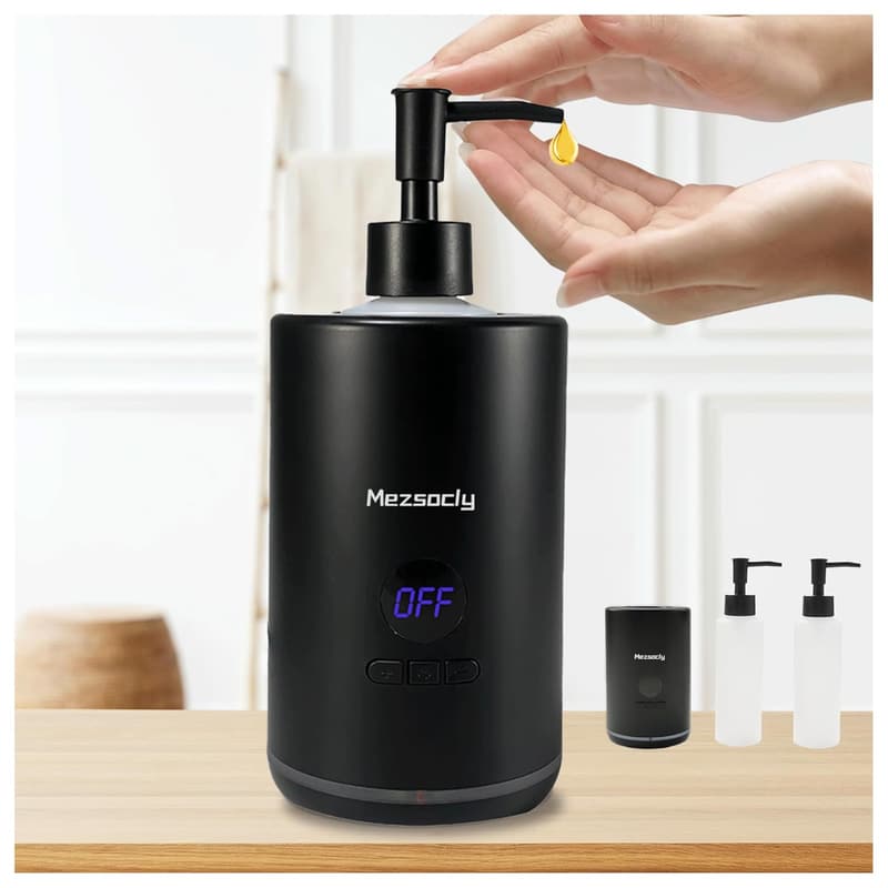 Massage Oil Warmer with Dispenser - Constant Temperature, Black