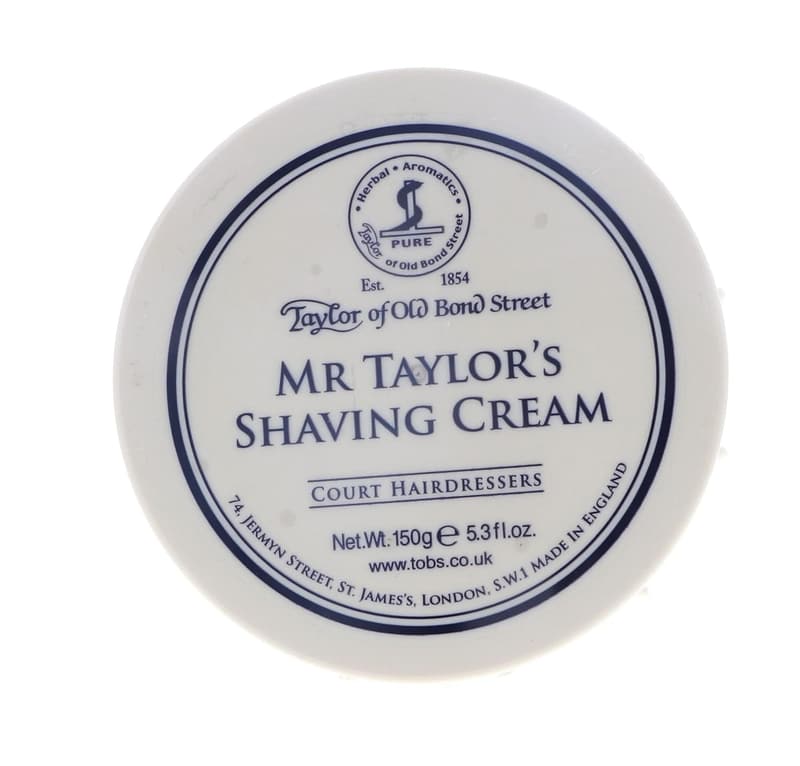 Mr. Taylor's Shaving Cream Jar by Taylor of Old Bond Street