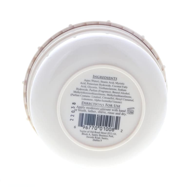 Mr. Taylor's Shaving Cream Jar by Taylor of Old Bond Street