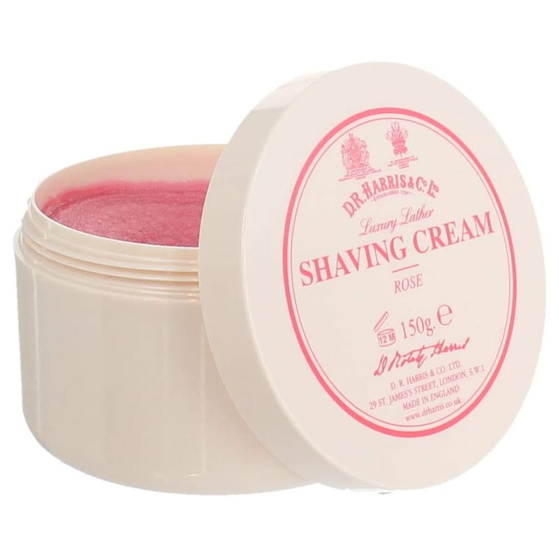 D.R. Harris Rose Shaving Cream Bowl - 150g