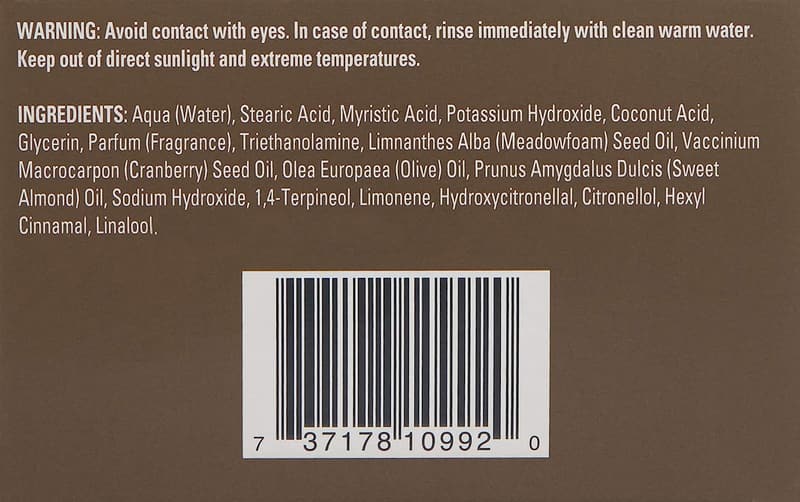 Cedarwood & Clarysage Shave Cream for Men, 5.07oz