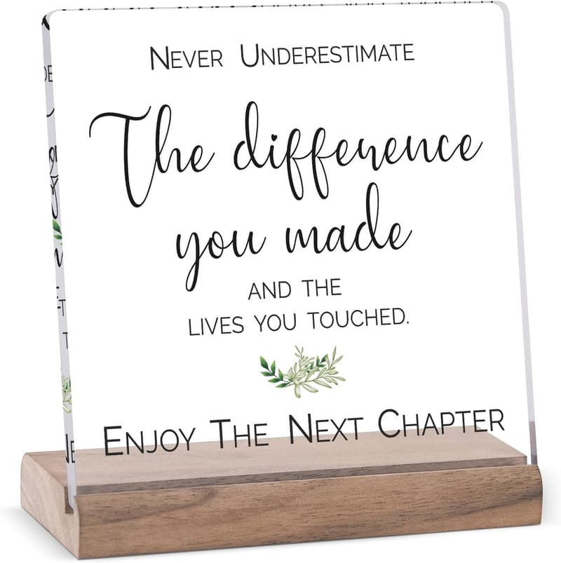 Farewell Gifts for Coworkers - Retirement & New Job Essentials