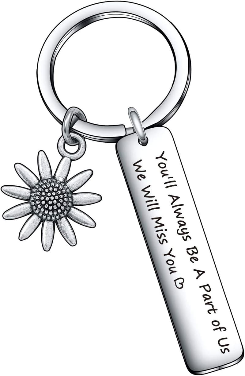 Retirement Keychain Gift for Colleagues and Friends