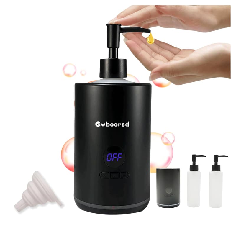 Massage Oil Warmer with Temperature Control and Dispenser Set