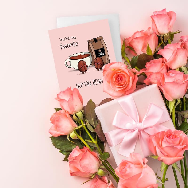 Humorous Valentine's Day Card Set for Coworkers - 24 Cards