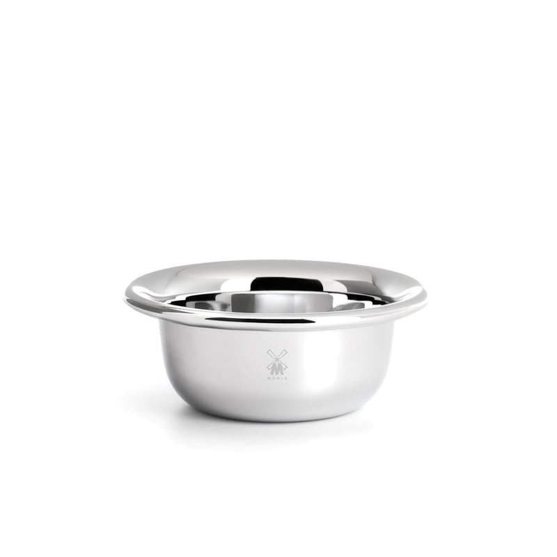 Men's Luxury Chrome Plated Stainless Steel Shaving Soap Dish