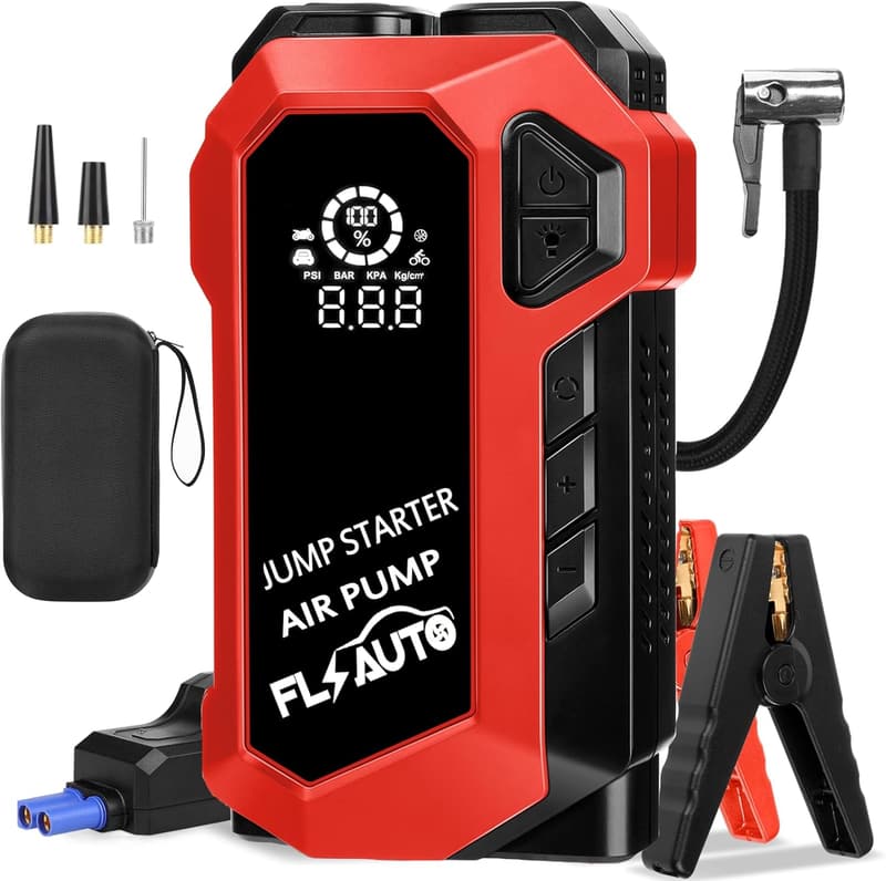 4-in-1 Fully Automatic Battery Charger & Tester, 12A