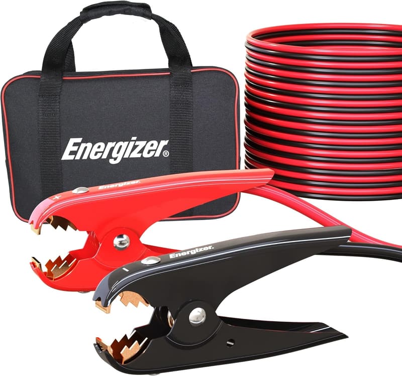 Heavy Duty 16ft Jumper Cables for Car Battery Jump Start