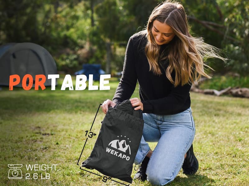 Portable Waterproof Inflatable Lounger - Ideal for Camping & Beach