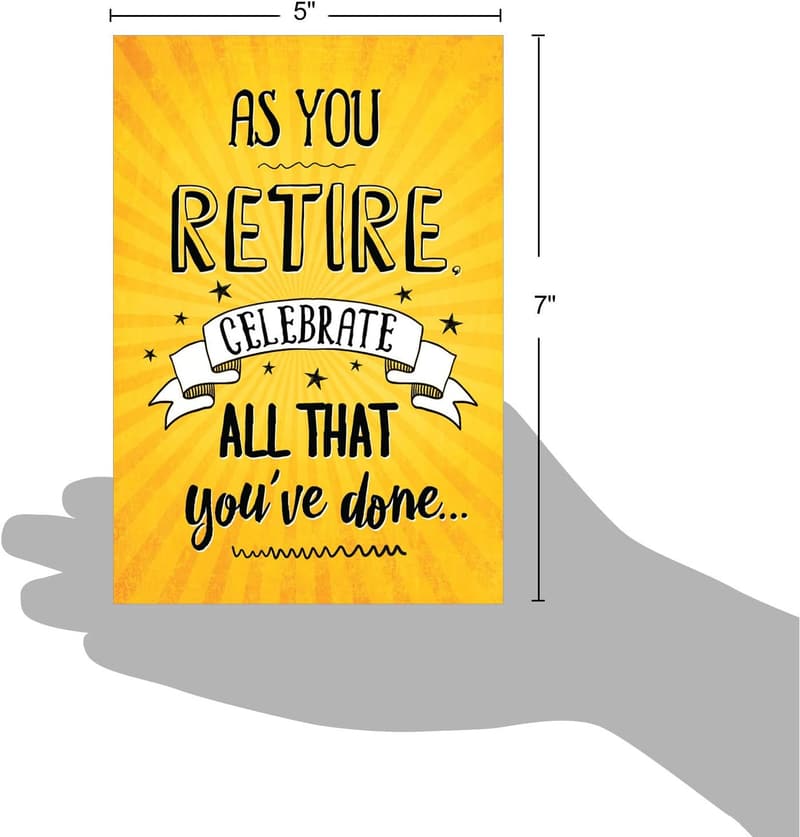 Retirement Card with Envelope - Funny Congrats Greeting