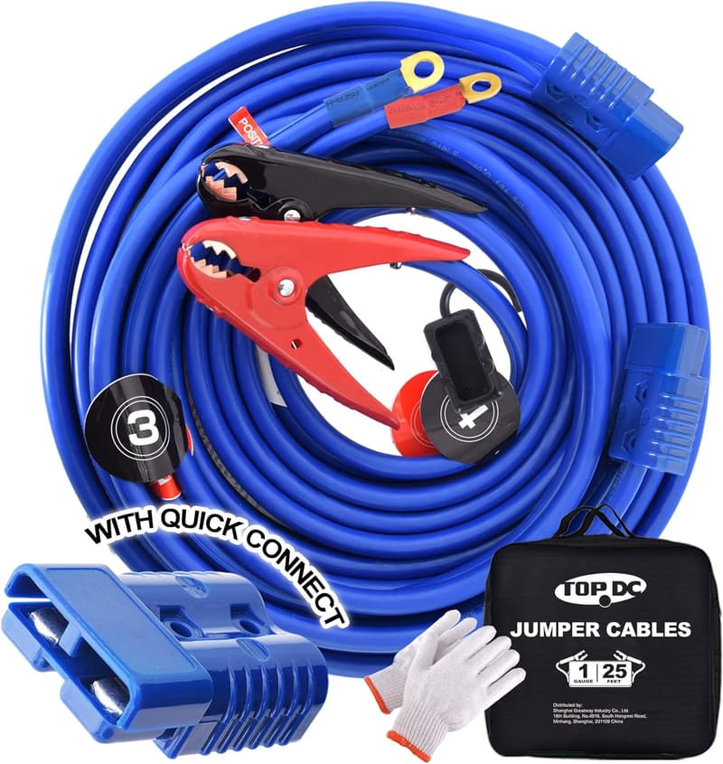 Portable 2000A Jump Starter for Gas & Diesel Engines
