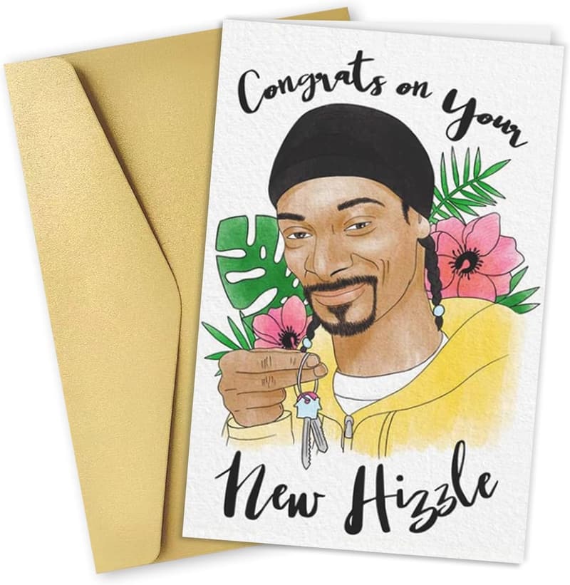 Unique Housewarming Card for Friends and Neighbors