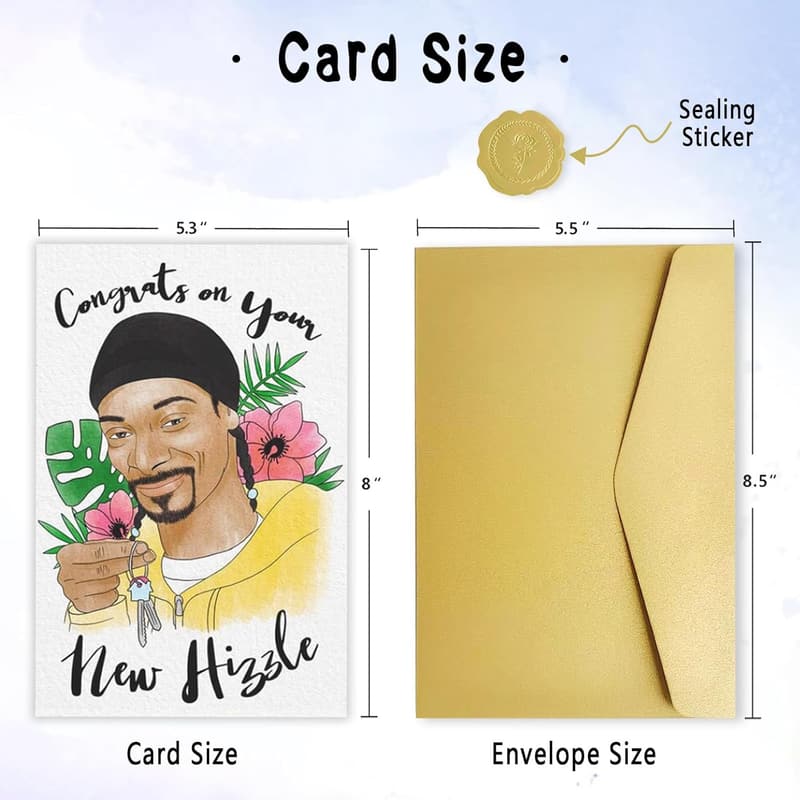 Unique Housewarming Card for Friends and Neighbors
