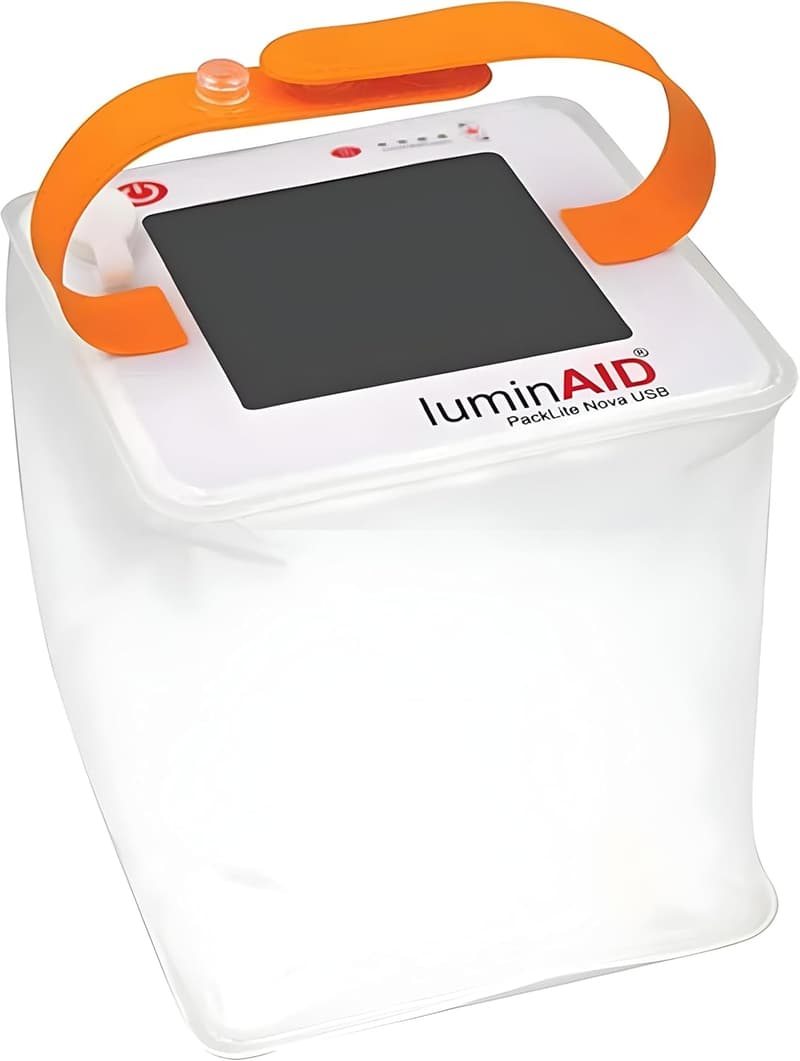 LuminAID Solar Inflatable Lantern for Camping & Emergencies
