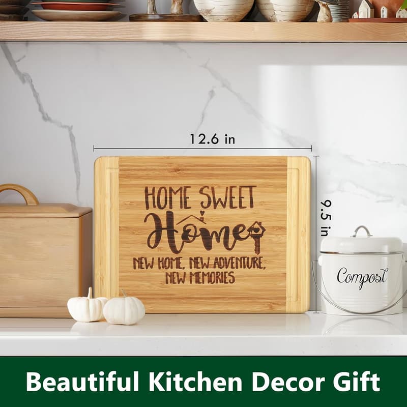 Engraved Cutting Board - Ideal Housewarming Gift for New Home