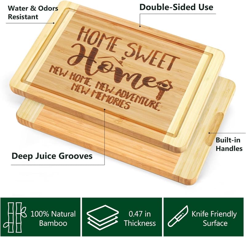 Engraved Cutting Board - Ideal Housewarming Gift for New Home