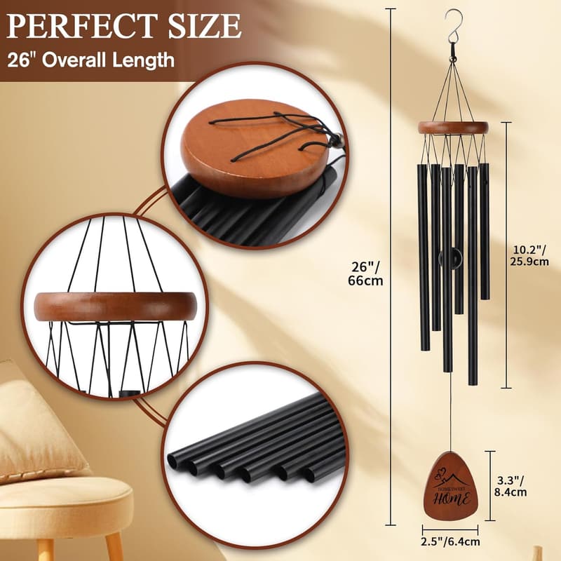 Housewarming Wind Chime - Thoughtful Gift for Couples