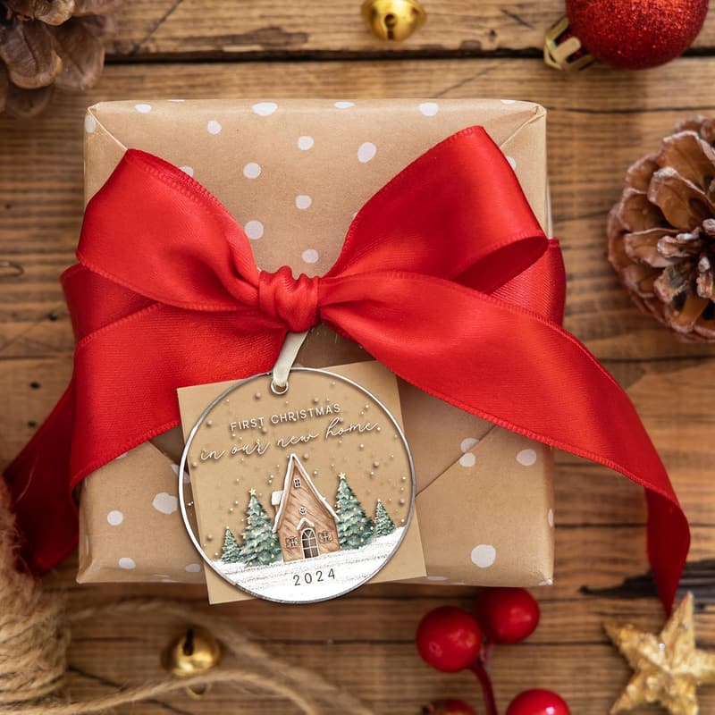 2024 Housewarming Acrylic Ornament - Gift for Couples