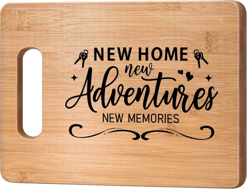 Housewarming Gifts: Personalized Cutting Board for Couples