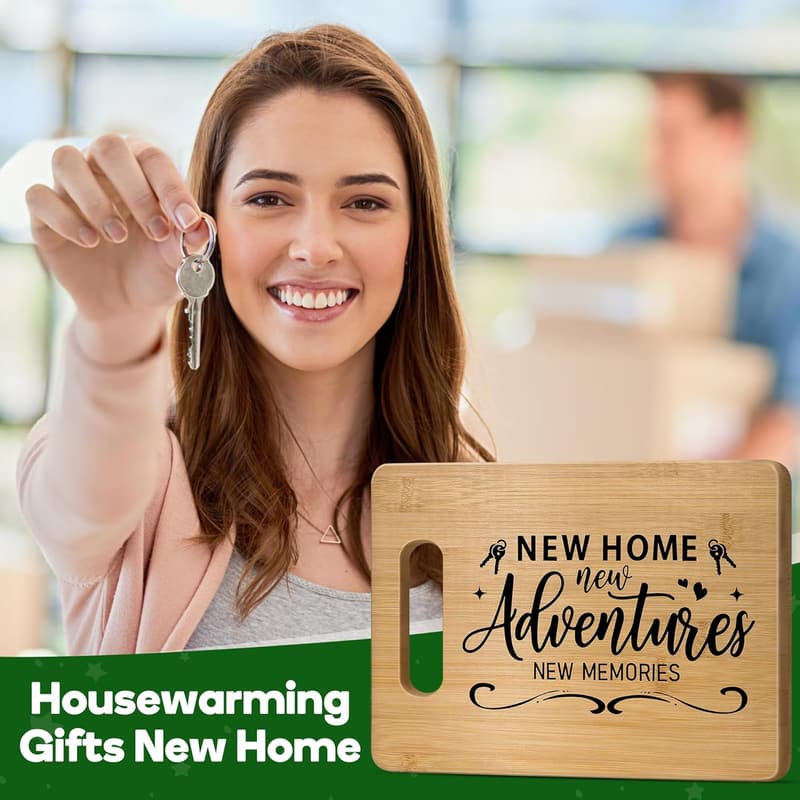 Housewarming Gifts: Personalized Cutting Board for Couples