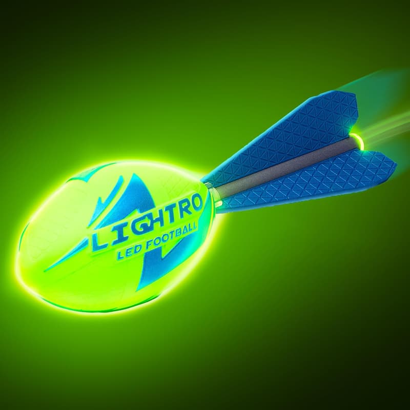 Glow-in-the-Dark Football with LEDs - Perfect Summer Birthday Gift