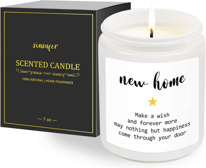 Housewarming Gift - Lavender Scented Candle