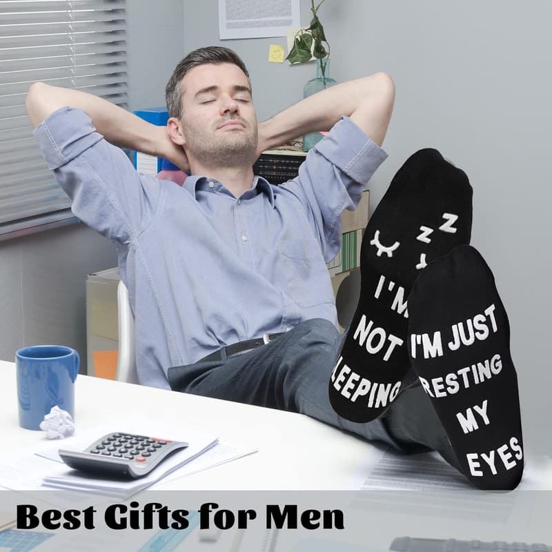 Funny Socks for Dad - Perfect Birthday Gift for Men