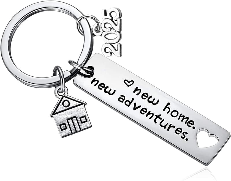 2025 Housewarming Keychain Gift for New Homeowners