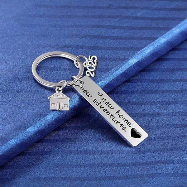 2025 Housewarming Keychain Gift for New Homeowners