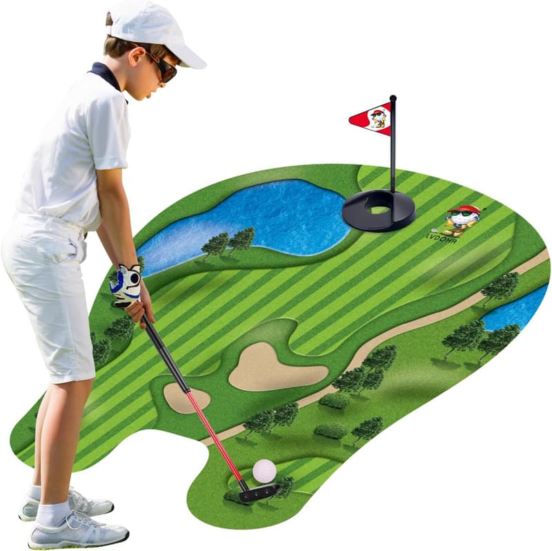 Toilet Golf Mini Golf Game - Funny Gift for Men