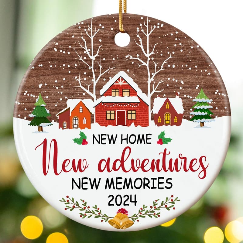 2024 Housewarming Ornament for New Homeowners - Couples' Decor