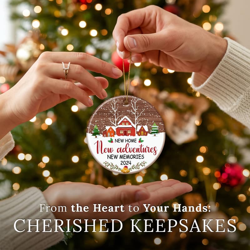 2024 Housewarming Ornament for New Homeowners - Couples' Decor