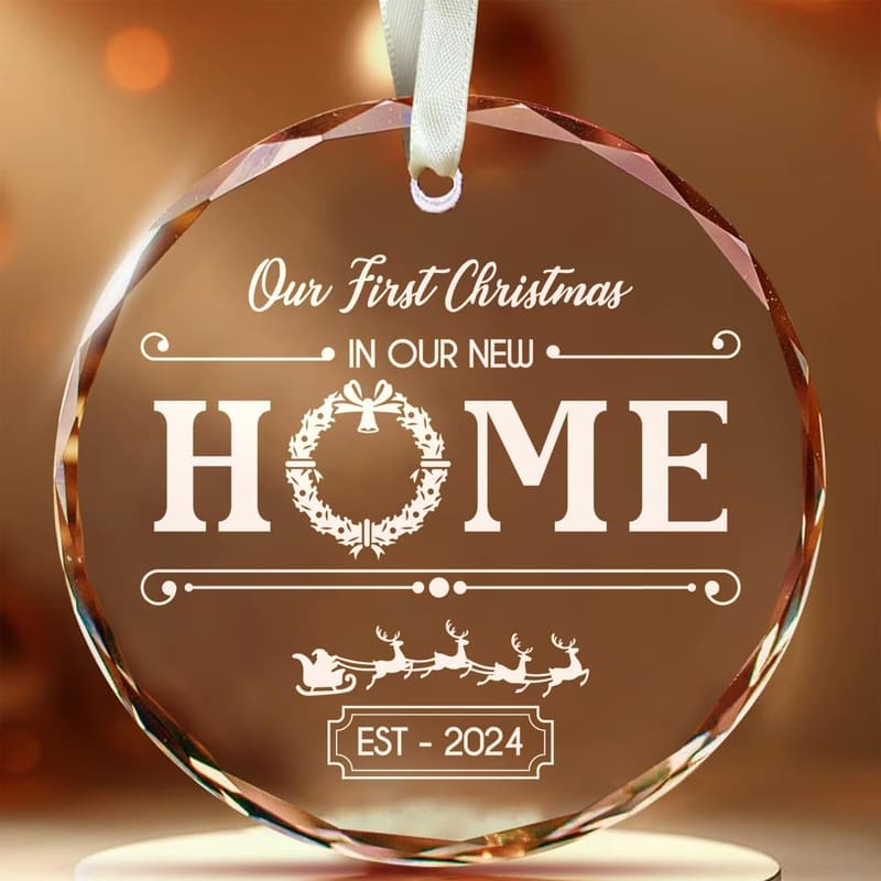 2024 New Home Ornament – Ideal Housewarming Gift for Couples