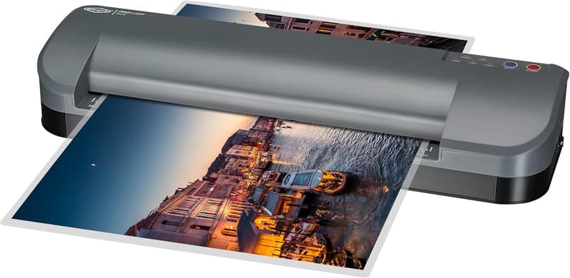 Commercial 13-Inch Thermal Laminator with Laminating Sheets