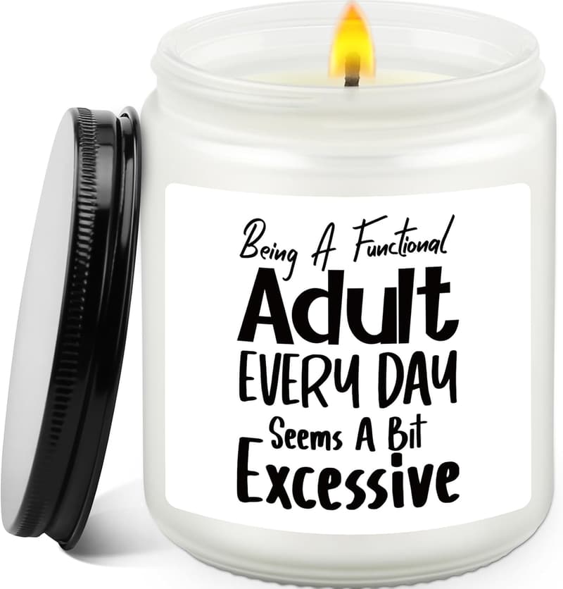 Get Well Soon Scented Candle for Men & Women