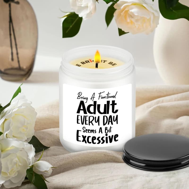 Get Well Soon Scented Candle for Men & Women