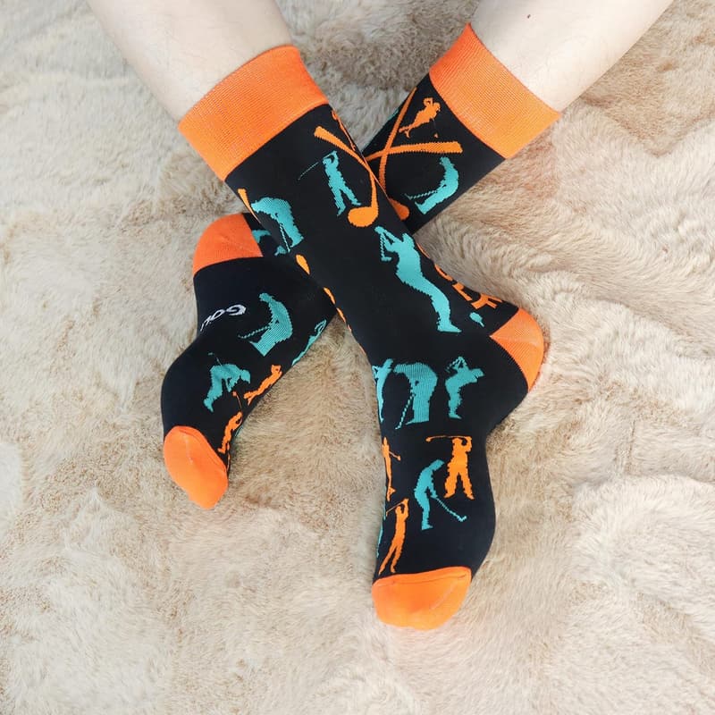 Funky Dress Socks for Men – Fun Gift for Dad or Grandpa