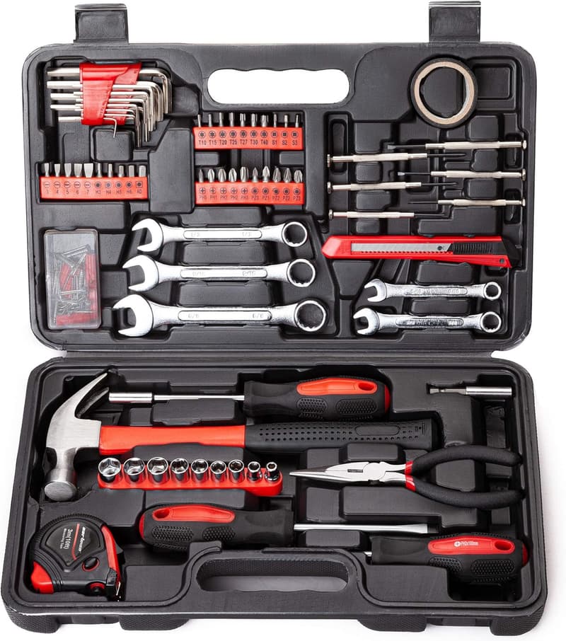 Automotive and Household Tool Set - 148 Pieces for DIY Enthusiasts